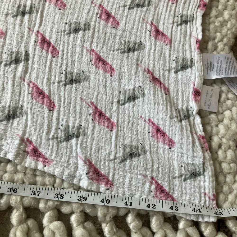 Set Of 4 Aden + Anais Cotton Muslin Swaddle Baby‎ Blankets 45